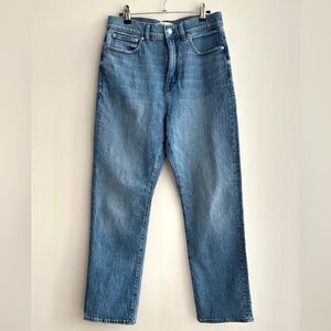 Madewell Women’s The ‘90s Straight Jean, Size 28, Medium/Rondell Wash